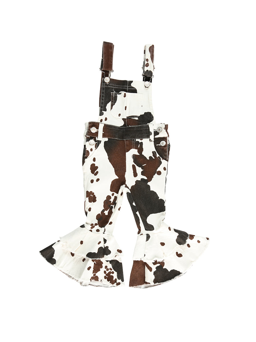 El General Kids Overall- Brown/White 702012