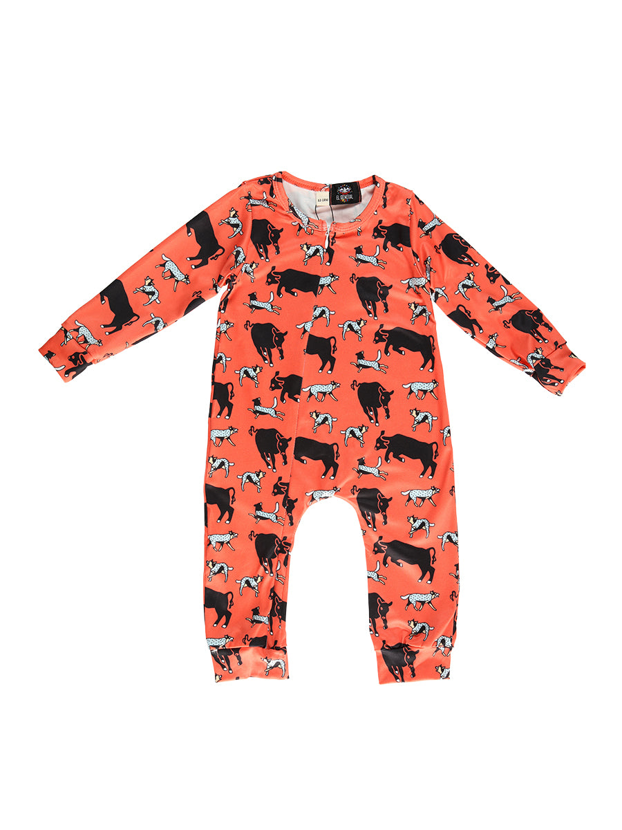 El General Kids One Piece- Orange 702020